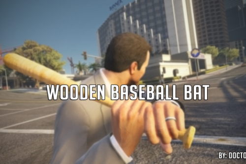 Wooden Baseball Bat [Replace]